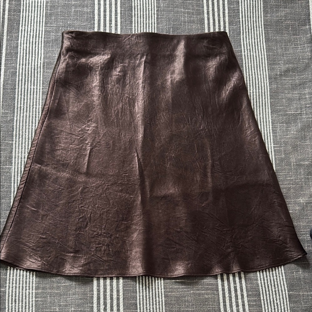 Aritzia Babaton Elegant Brown Skirt